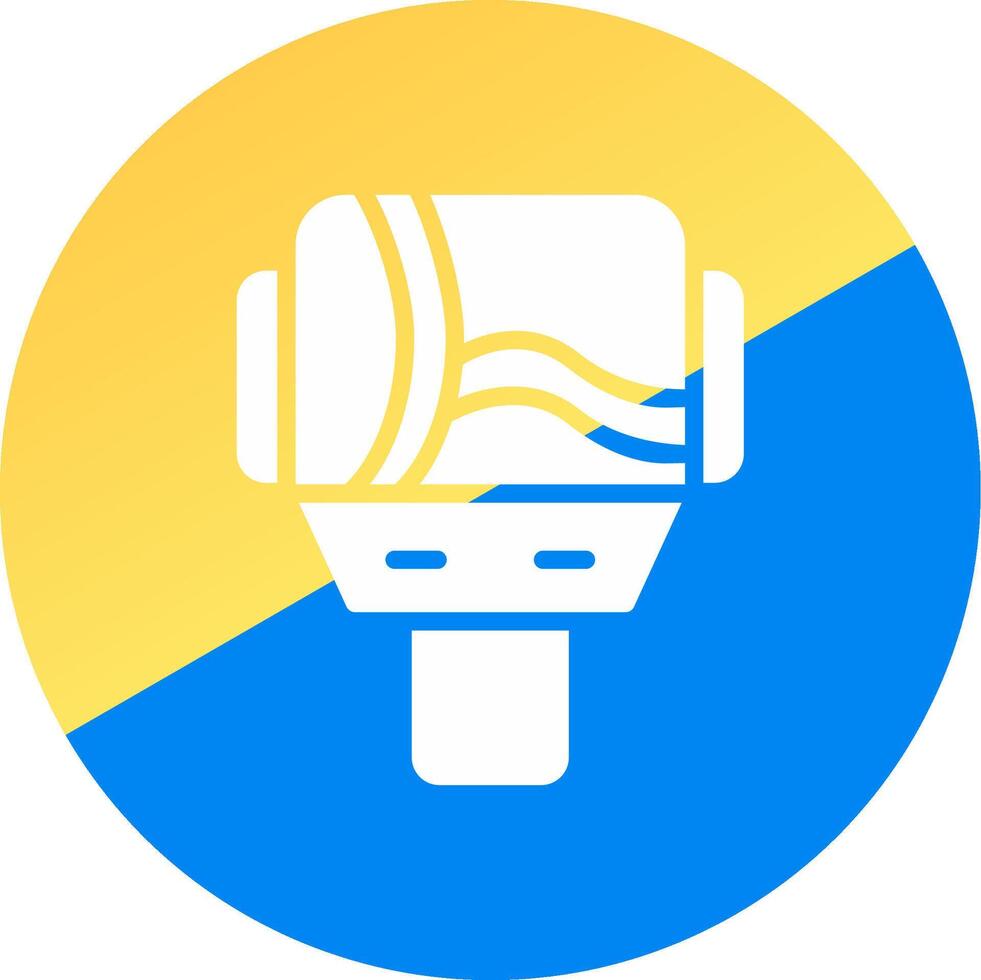 Thermal Imaging Creative Icon Design vector