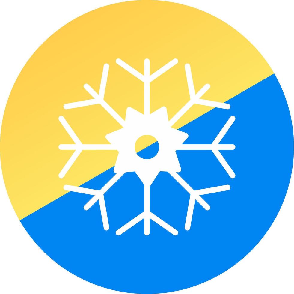 Snowflake Creative Icon Design vector