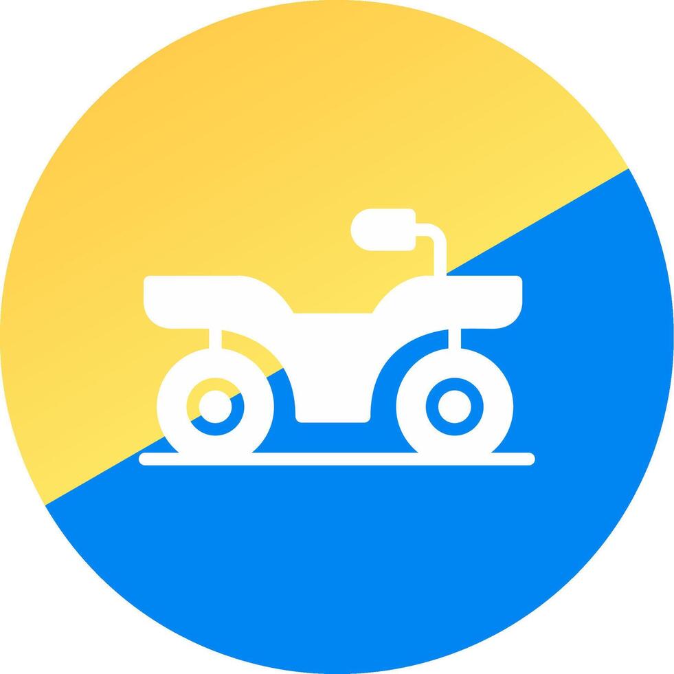 Quad Creative Icon Design vector