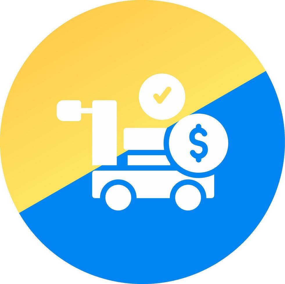 Procurement Creative Icon Design vector