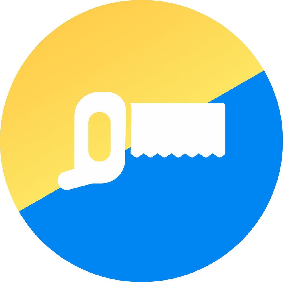 Backsaw Creative Icon Design vector