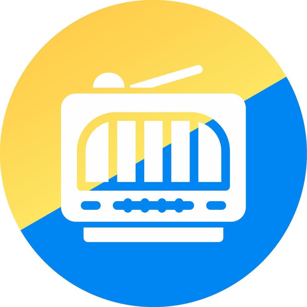 Radio Creative Icon Design vector