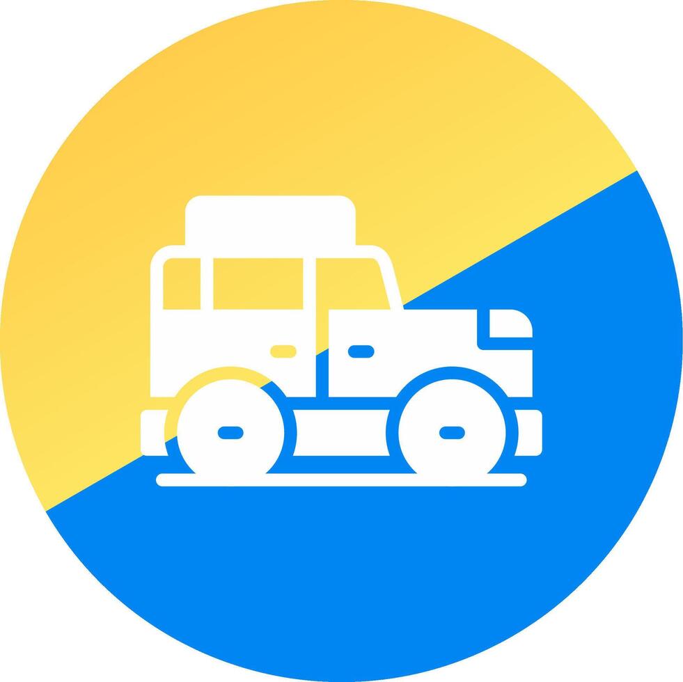 Suv Creative Icon Design vector