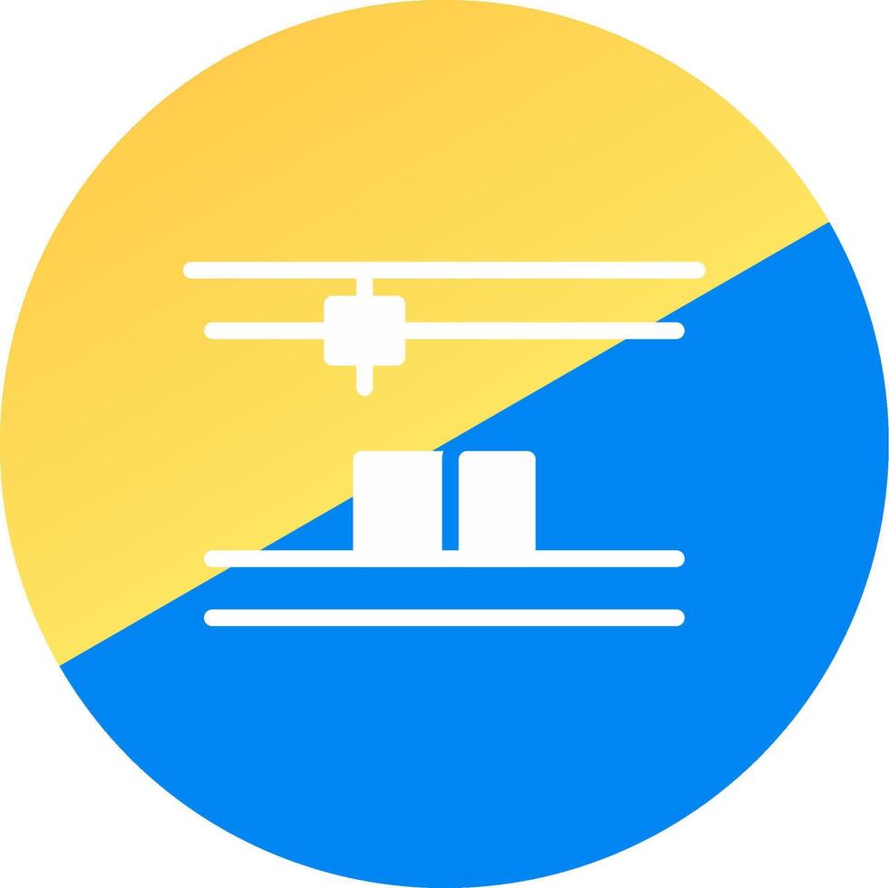 3D Printing Creative Icon Design vector