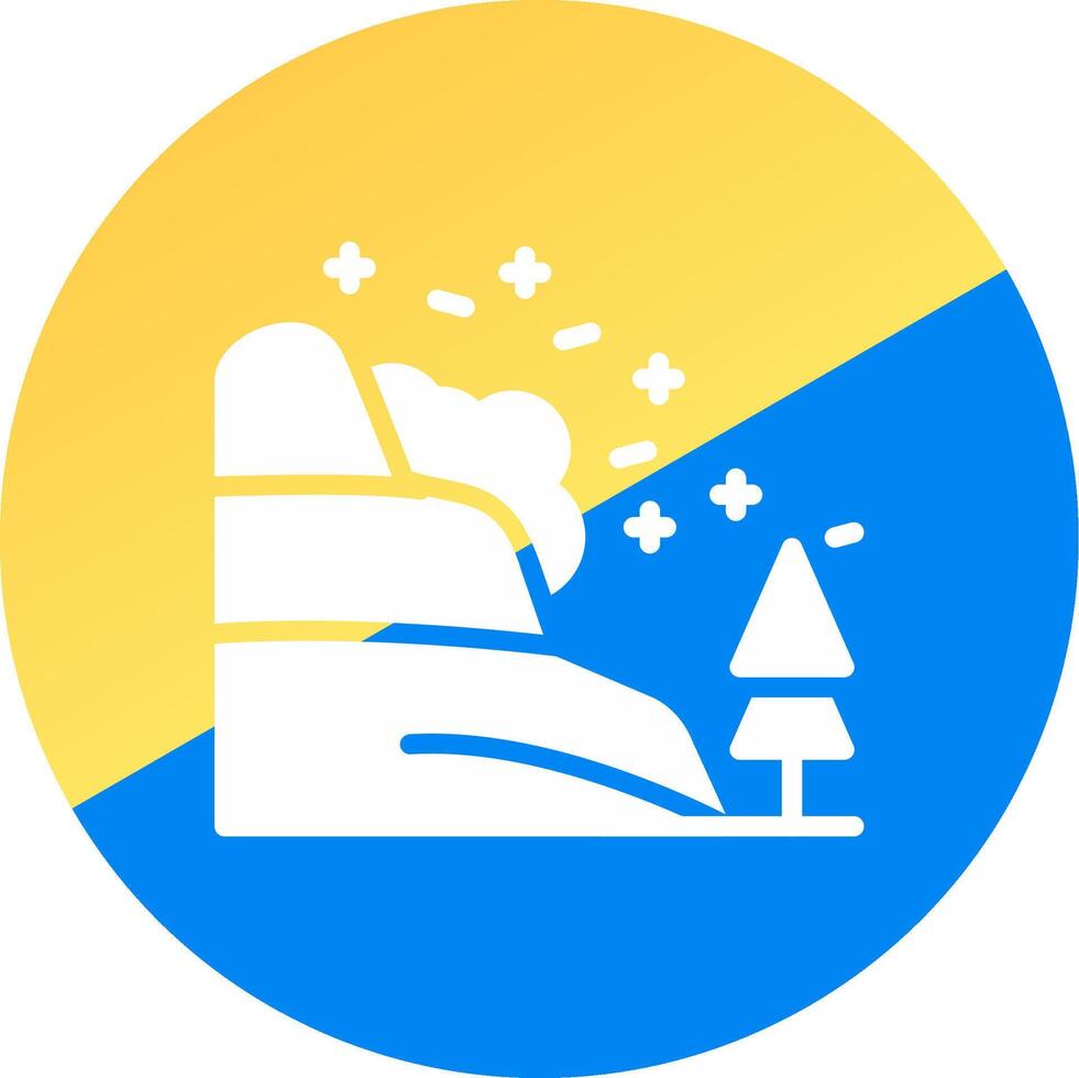 Avalanche Creative Icon Design vector