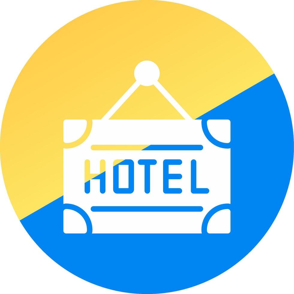 Hotel Creative Icon Design vector