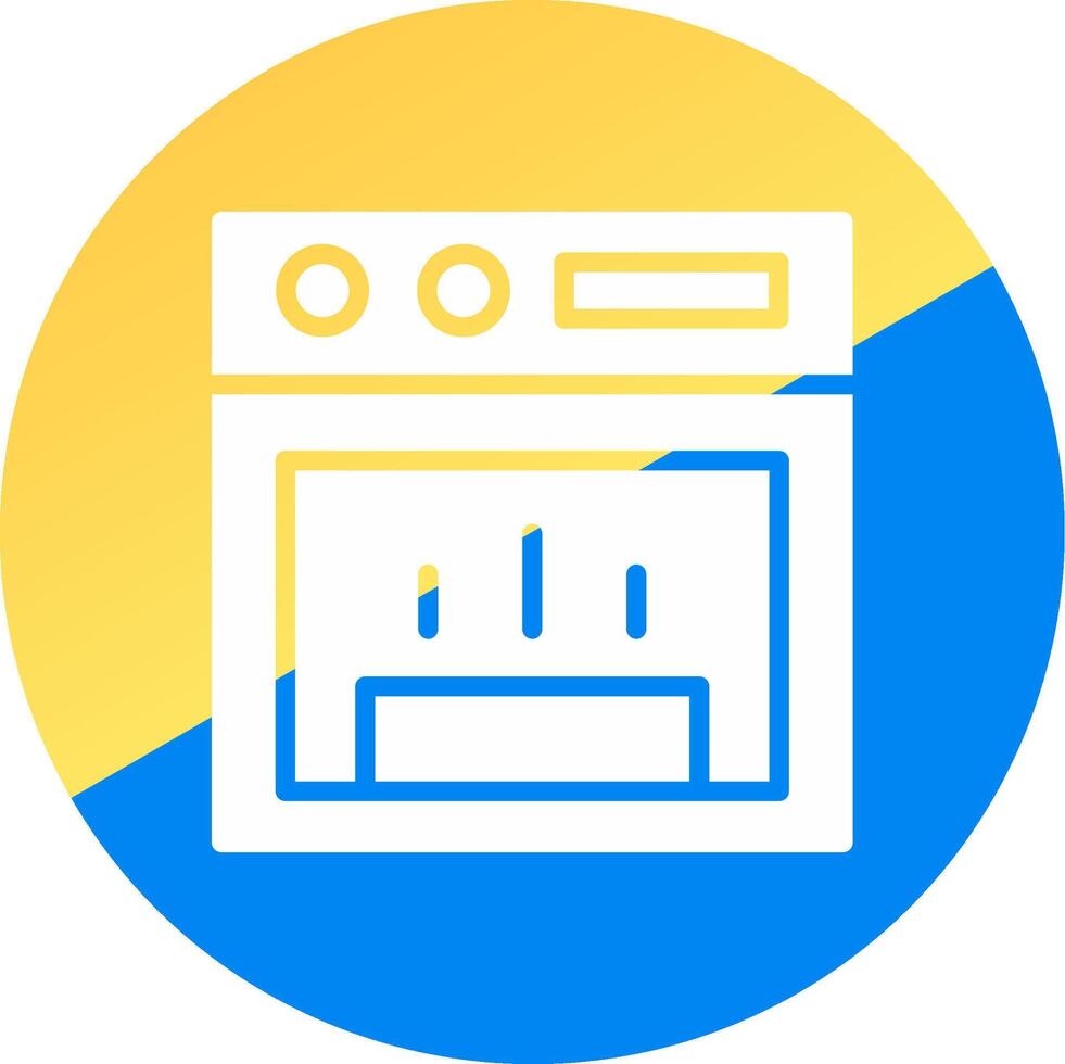 Stove Creative Icon Design vector