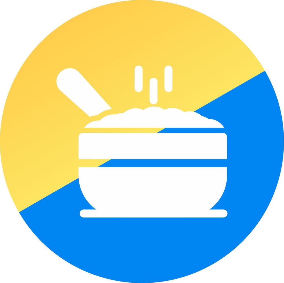 Porridge Creative Icon Design vector