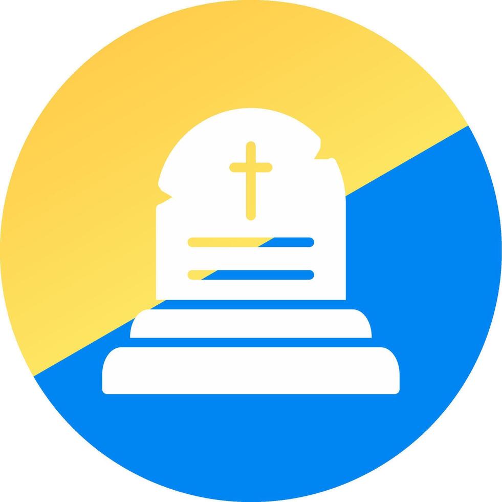 Tomb Creative Icon Design vector