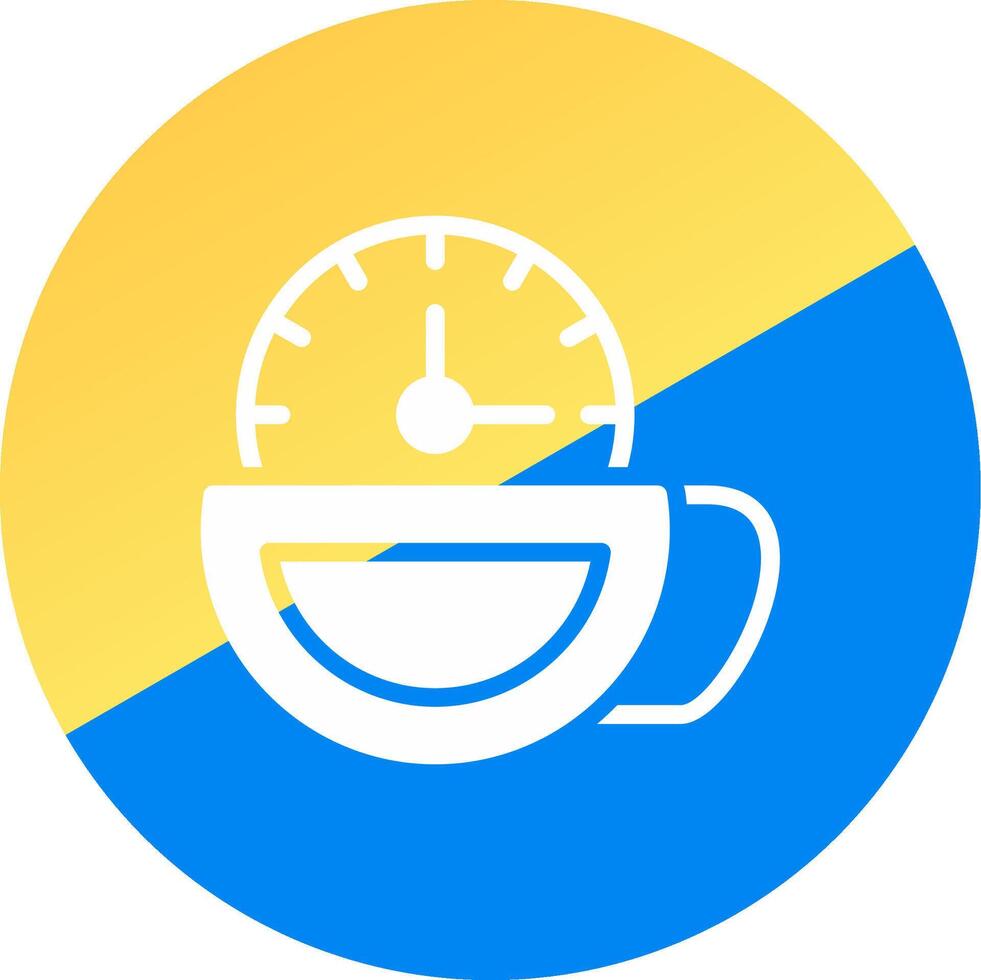 Tea Time Creative Icon Design vector