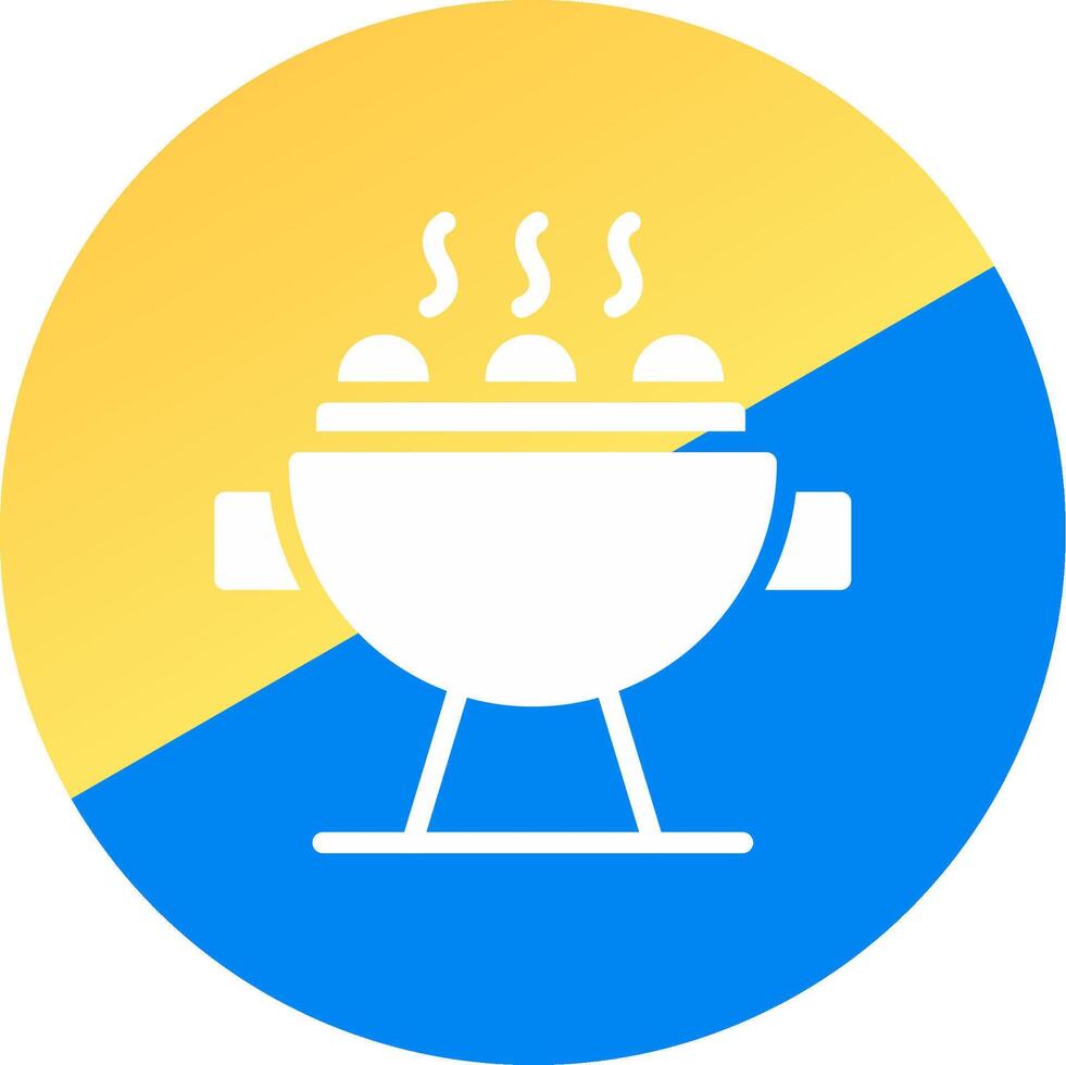 diseño de icono creativo de parrilla vector