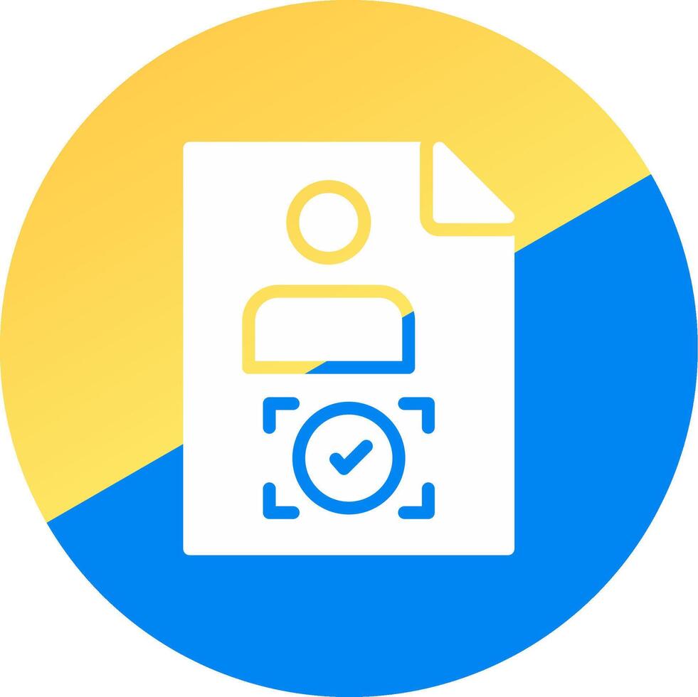 Approval Creative Icon Design vector