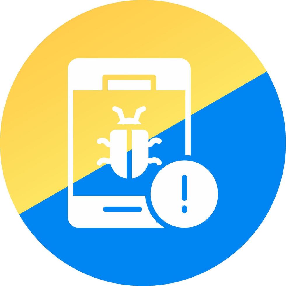 Bug Creative Icon Design vector