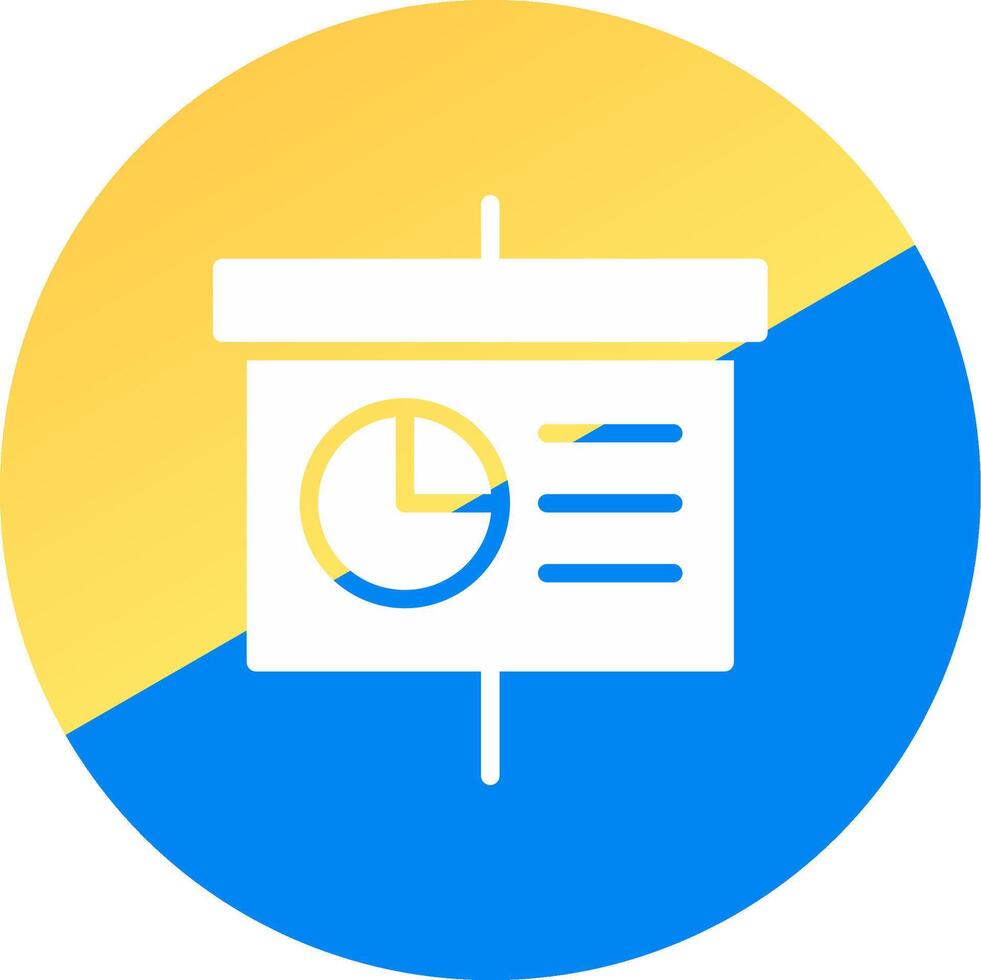 Presentation Creative Icon Design vector