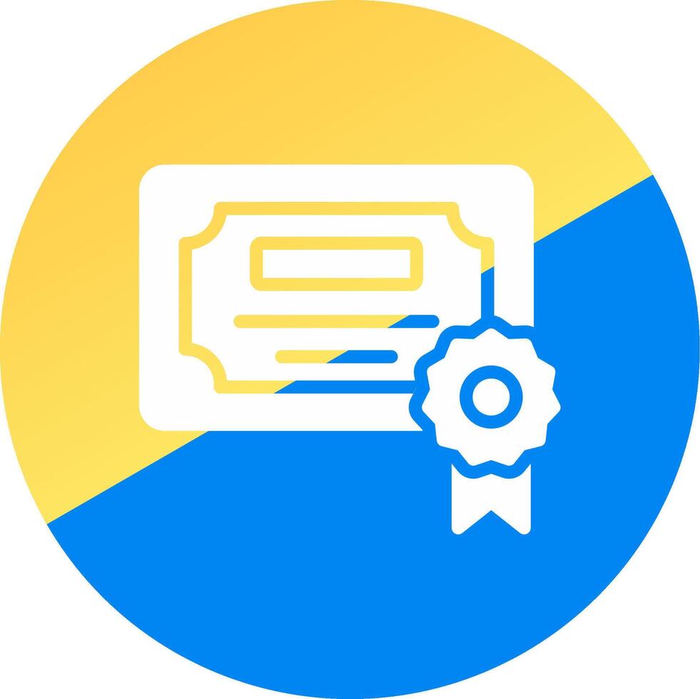 Degree Creative Icon Design vector