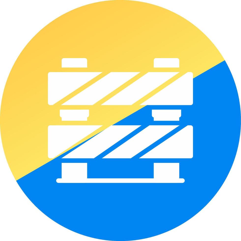 Barrier Creative Icon Design vector