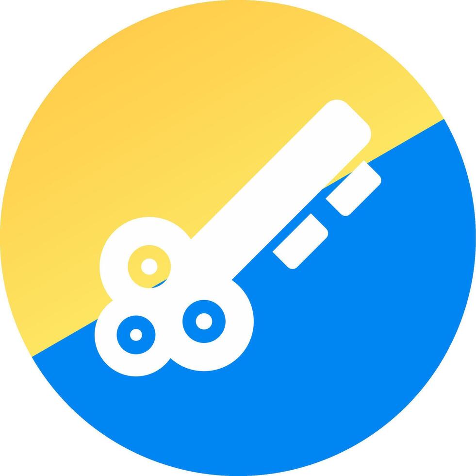 Door Key Creative Icon Design vector