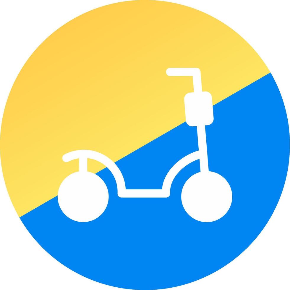 Scooter Creative Icon Design vector