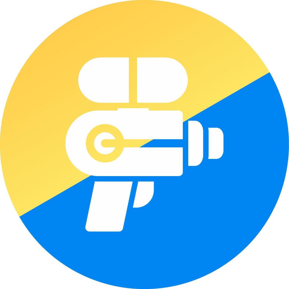 Water Gun Creative Icon Design vector