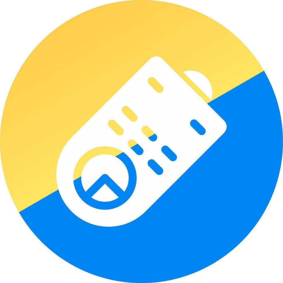 Remote Control Creative Icon Design vector