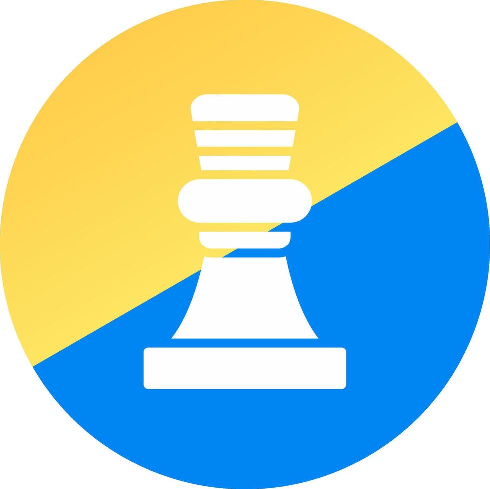 Chess Game Creative Icon Design vector