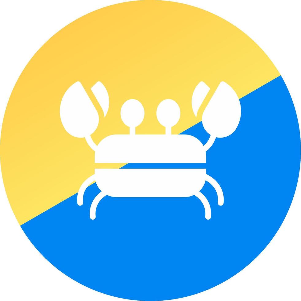 Crab Creative Icon Design vector