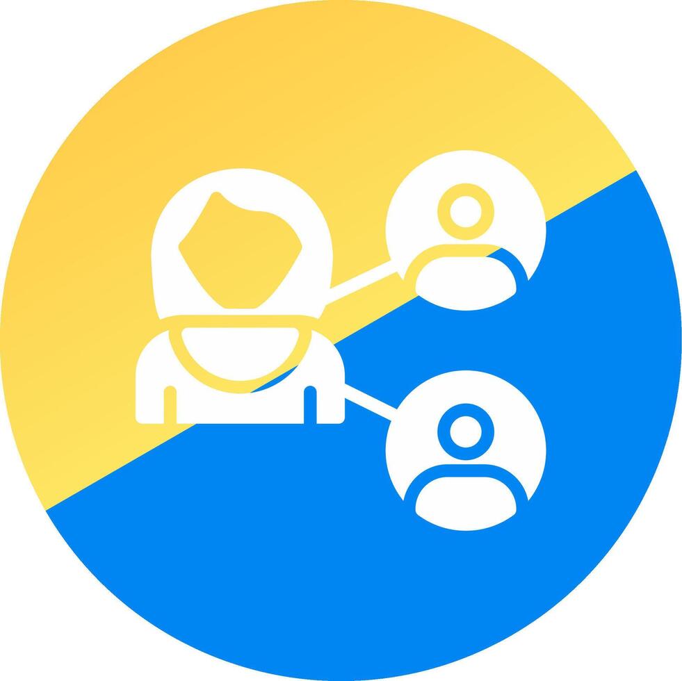 Team Network Creative Icon Design vector