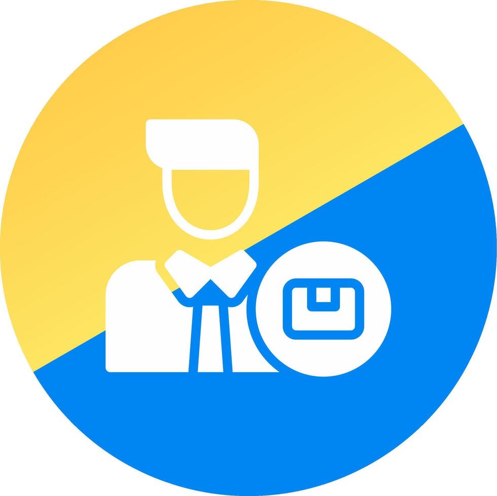 Brand Manager Creative Icon Design vector