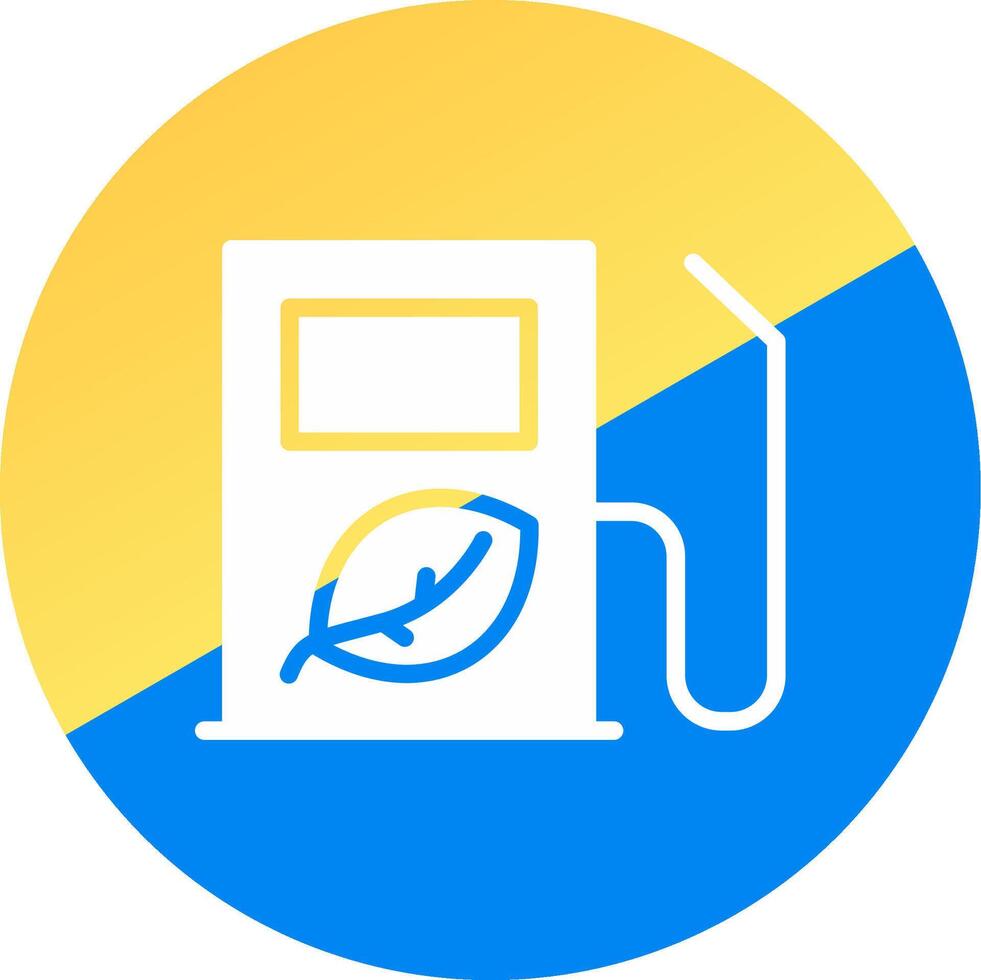 Fuel Ecology Creative Icon Design vector