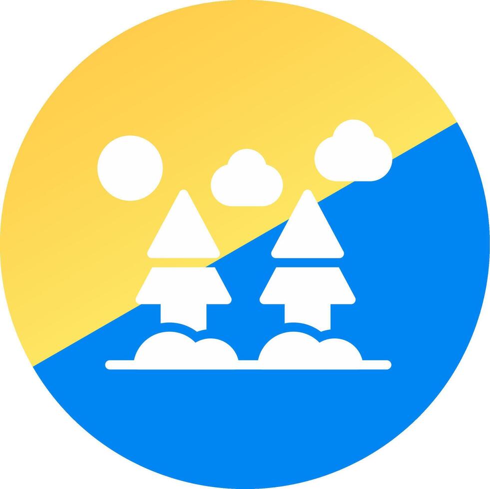 Forest Creative Icon Design vector