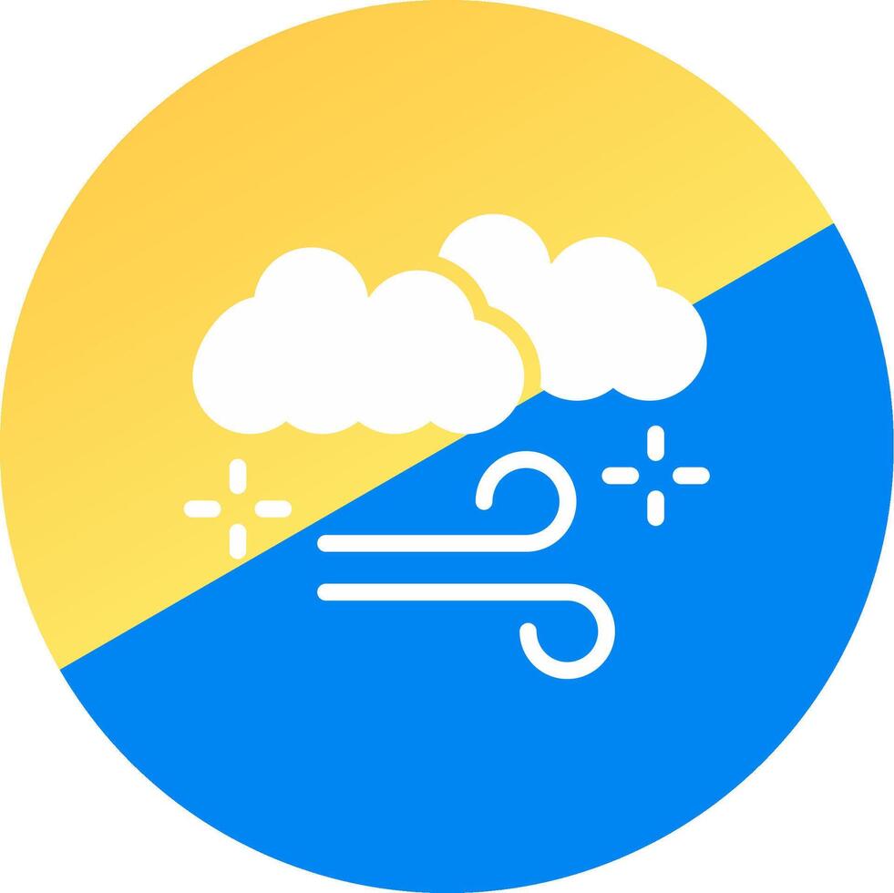 Windy Creative Icon Design vector