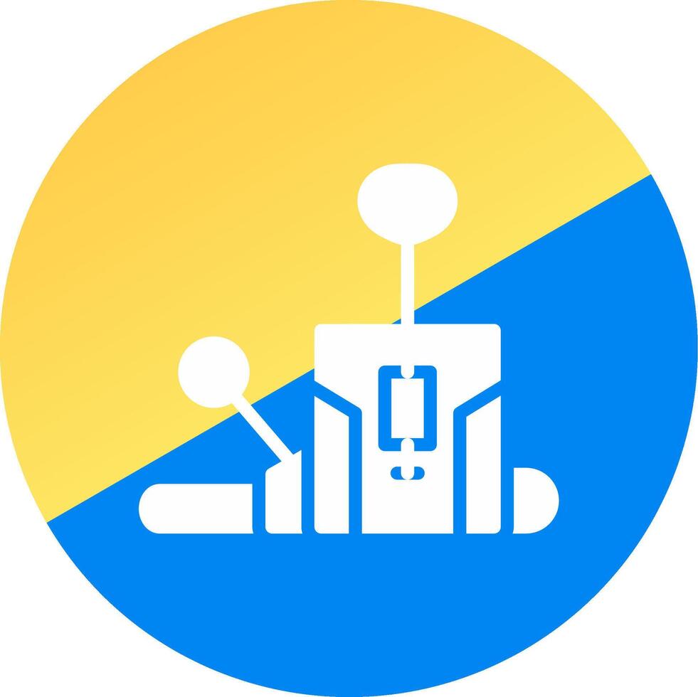 Pilates Chair Creative Icon Design vector