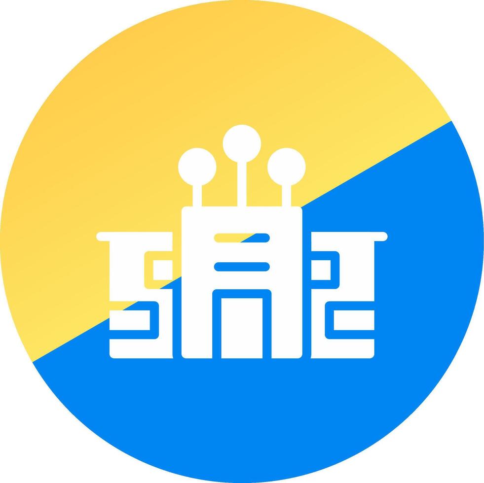 Smart City Creative Icon Design vector