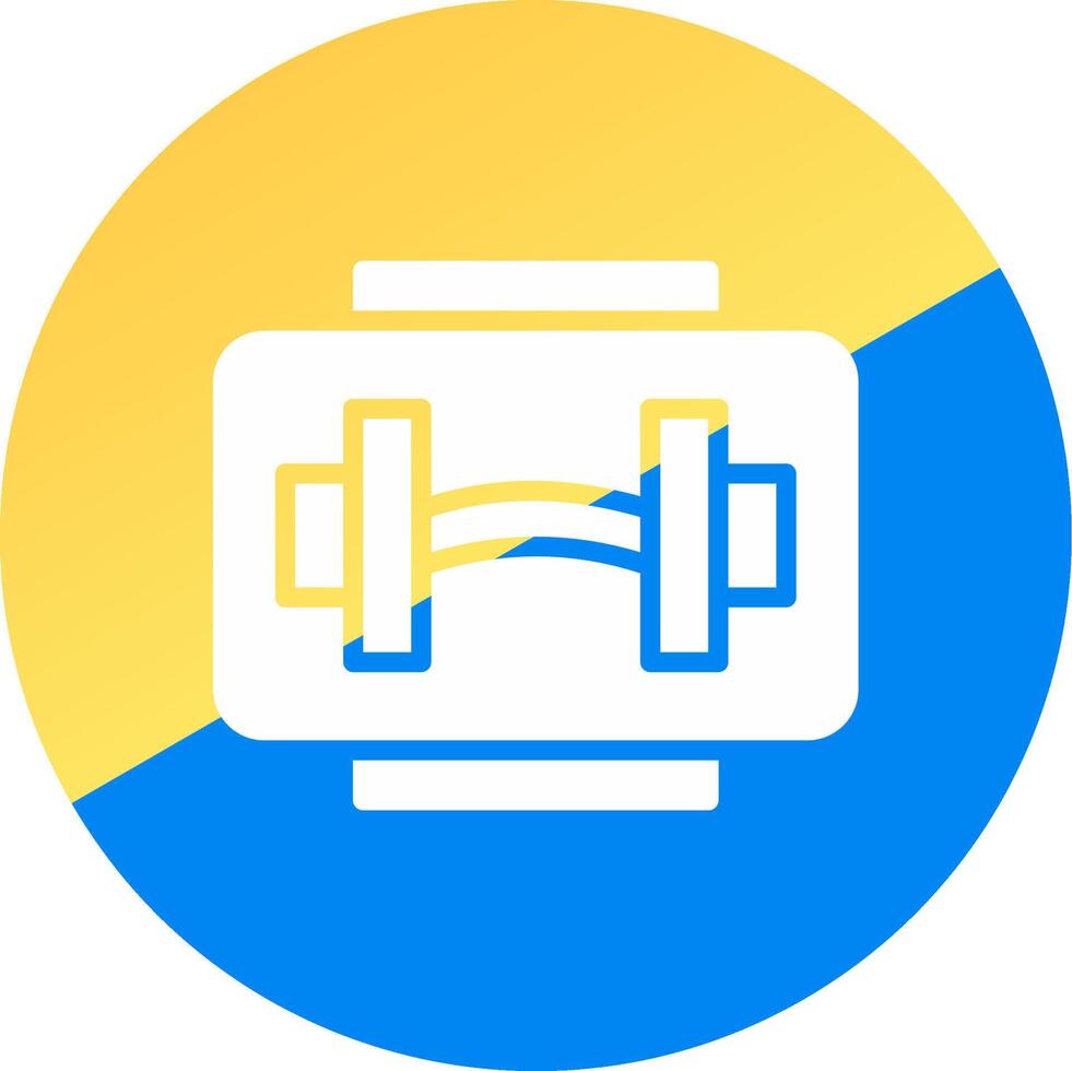 Gym Creative Icon Design vector
