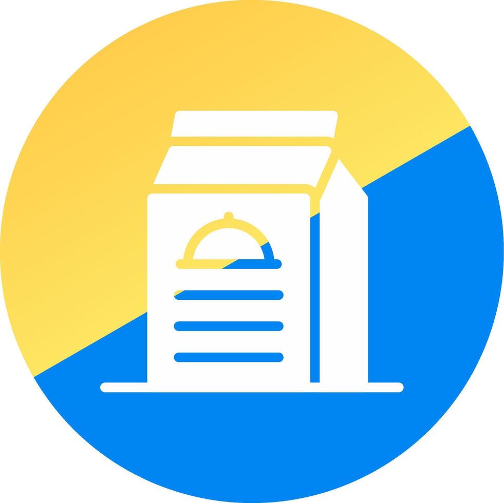 Prepackaged Food Creative Icon Design vector