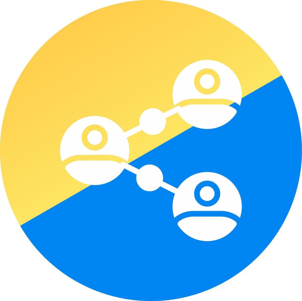 Connected People Creative Icon Design vector