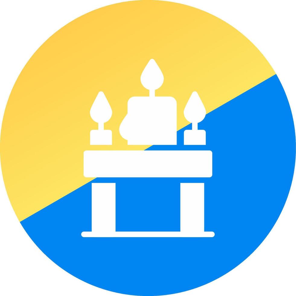 Candles Creative Icon Design vector
