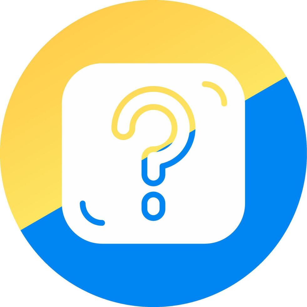 glyph Two Color Circle Design vector