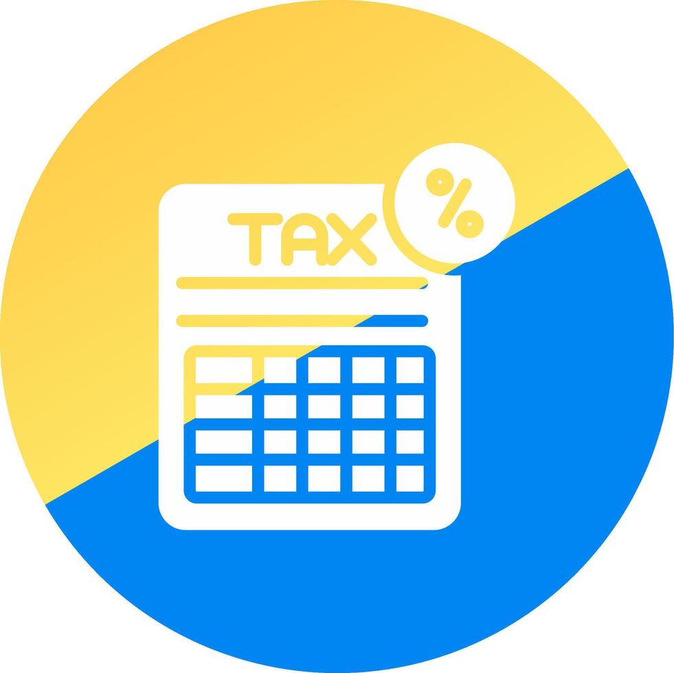 Tax Benefits Creative Icon Design vector