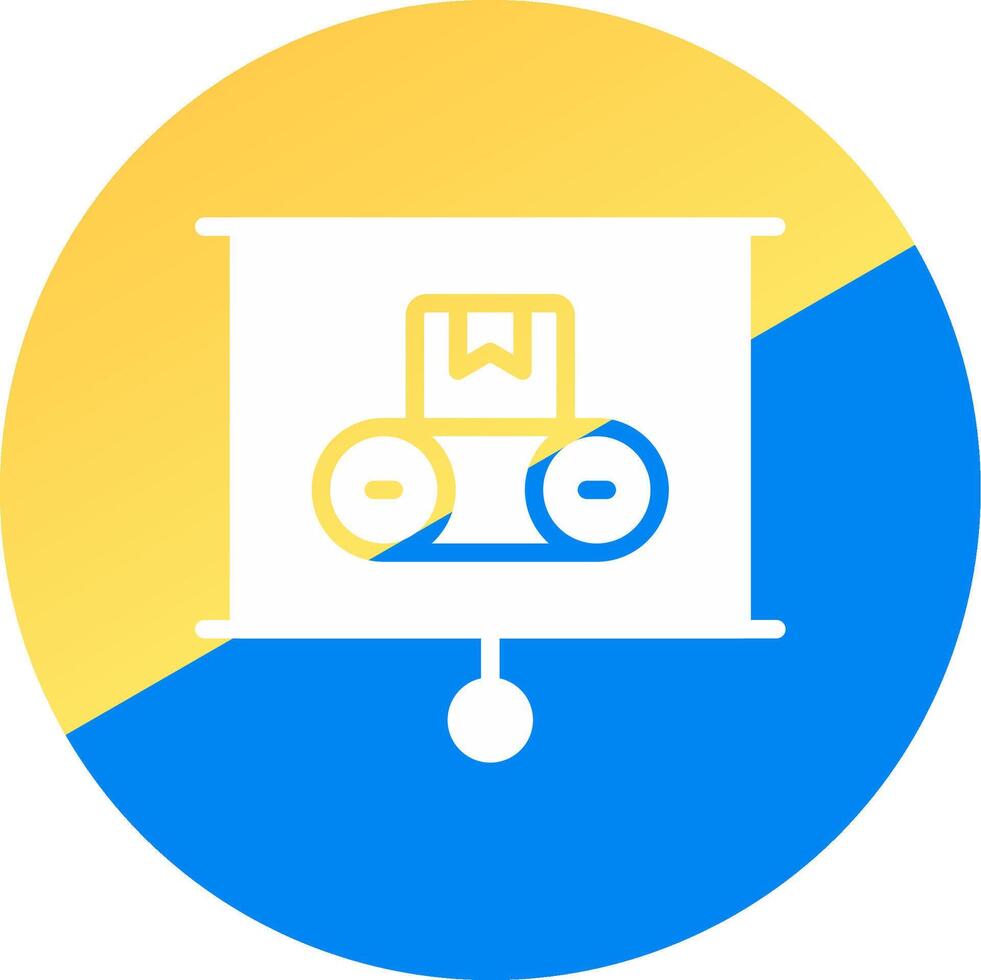 Machine Learning Creative Icon Design vector