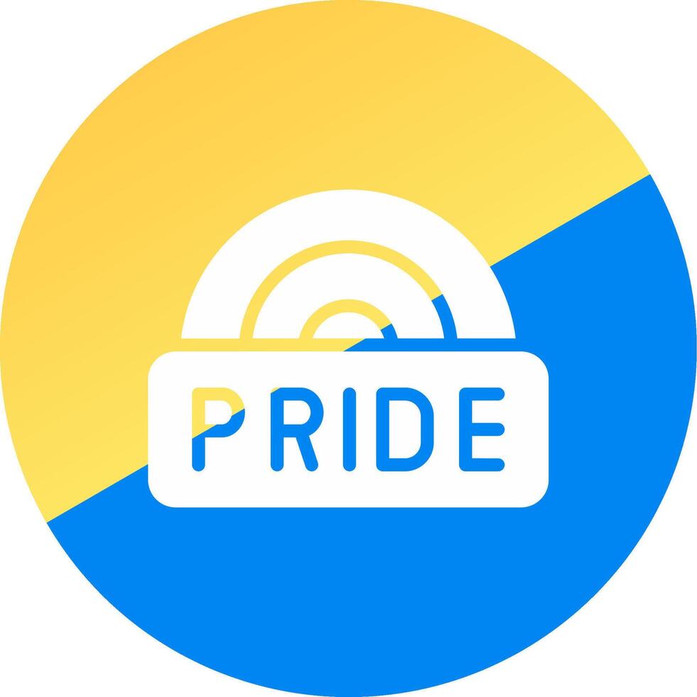 Pride Creative Icon Design vector