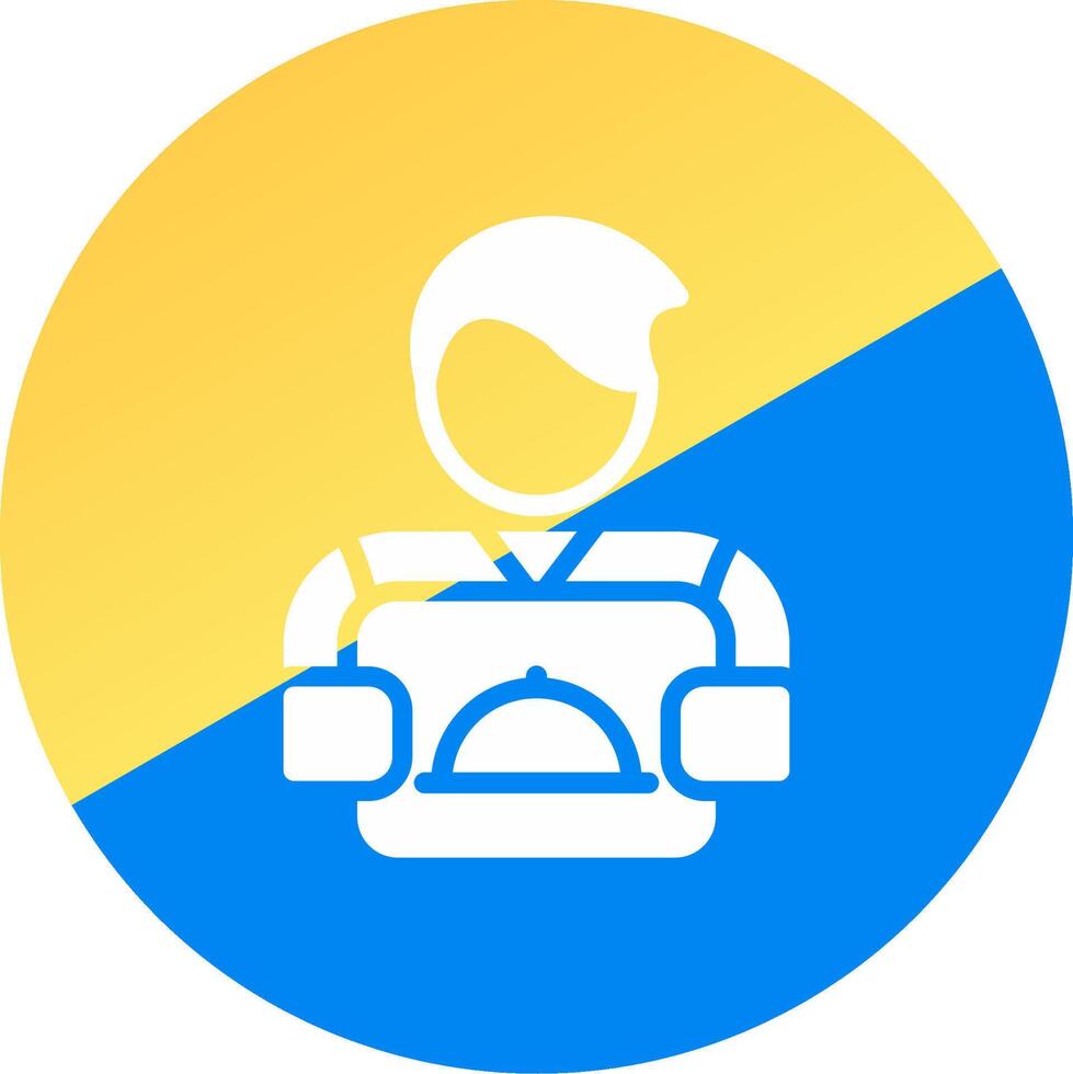 Food Delivery Creative Icon Design vector