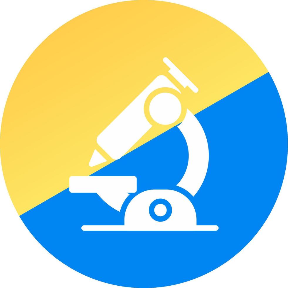 Microscope Creative Icon Design vector
