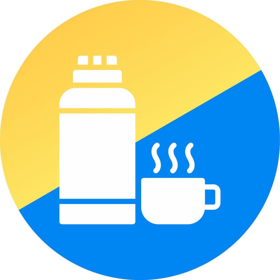 Thermos Creative Icon Design vector