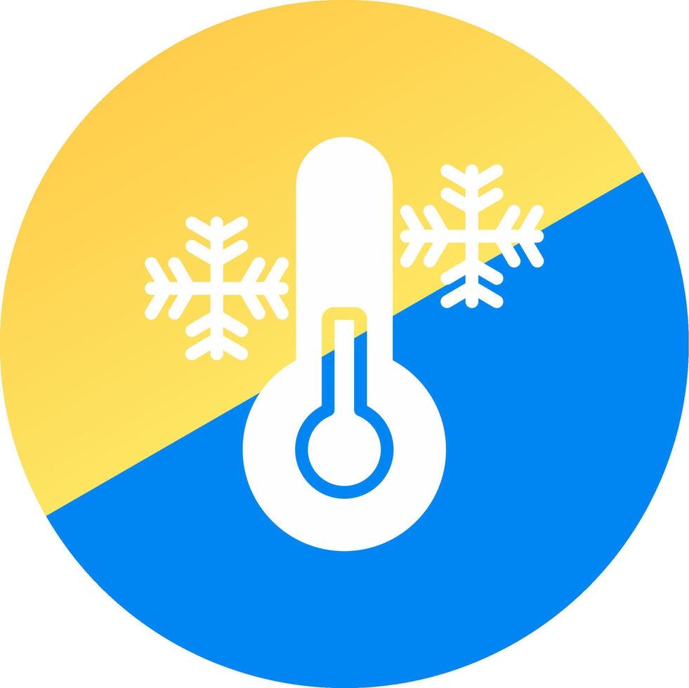 Temperature Creative Icon Design vector