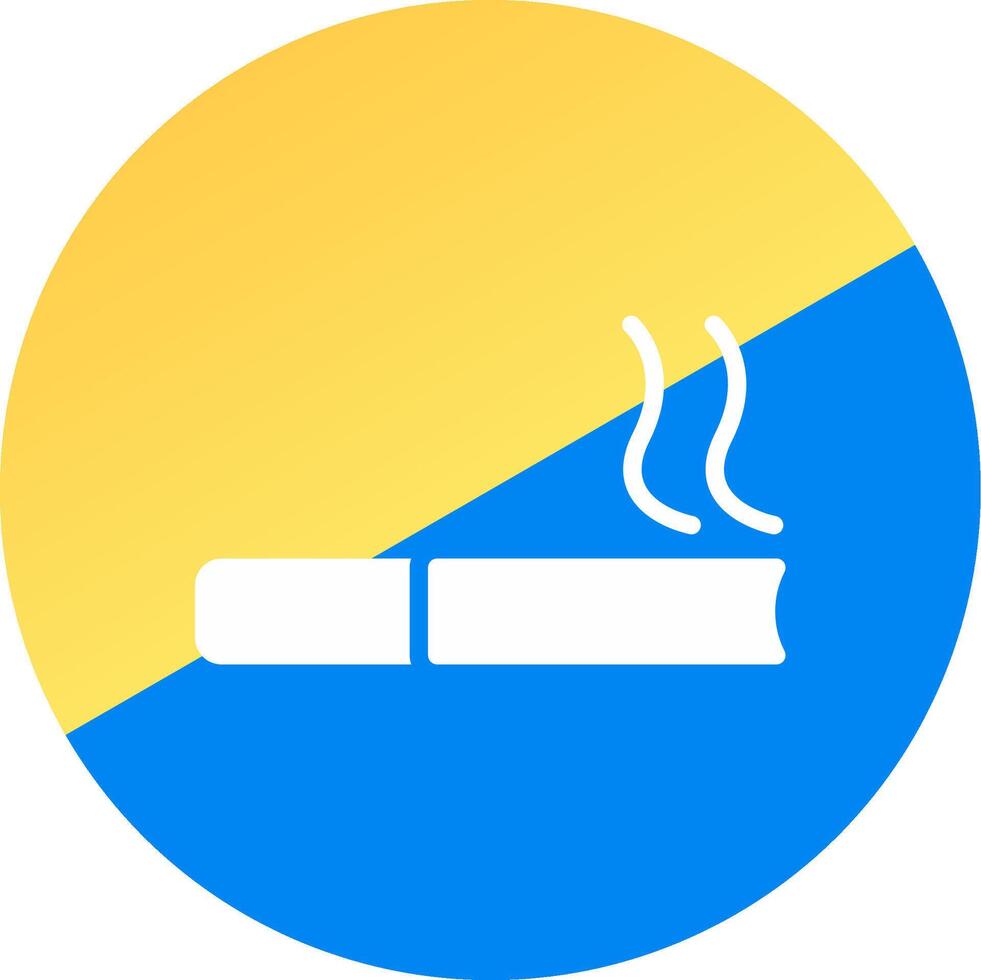 diseño de icono creativo de cigarrillo vector