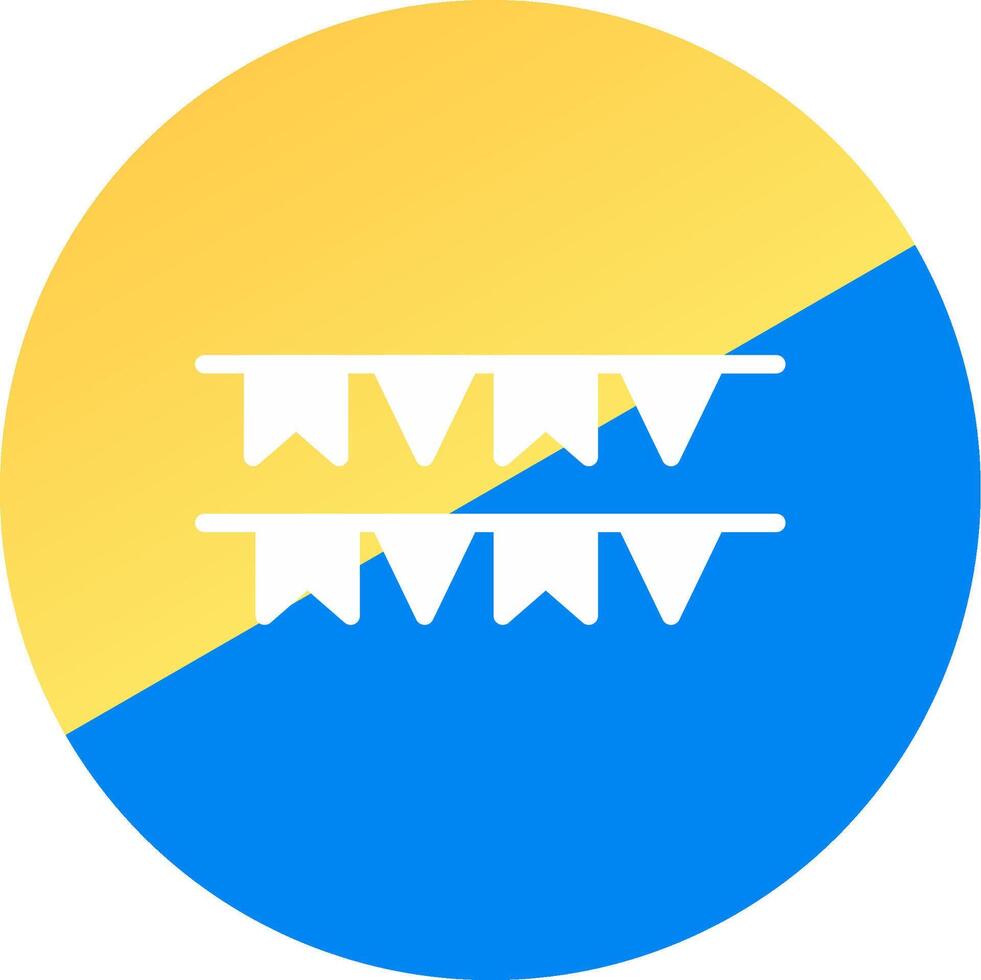 Garland Creative Icon Design vector