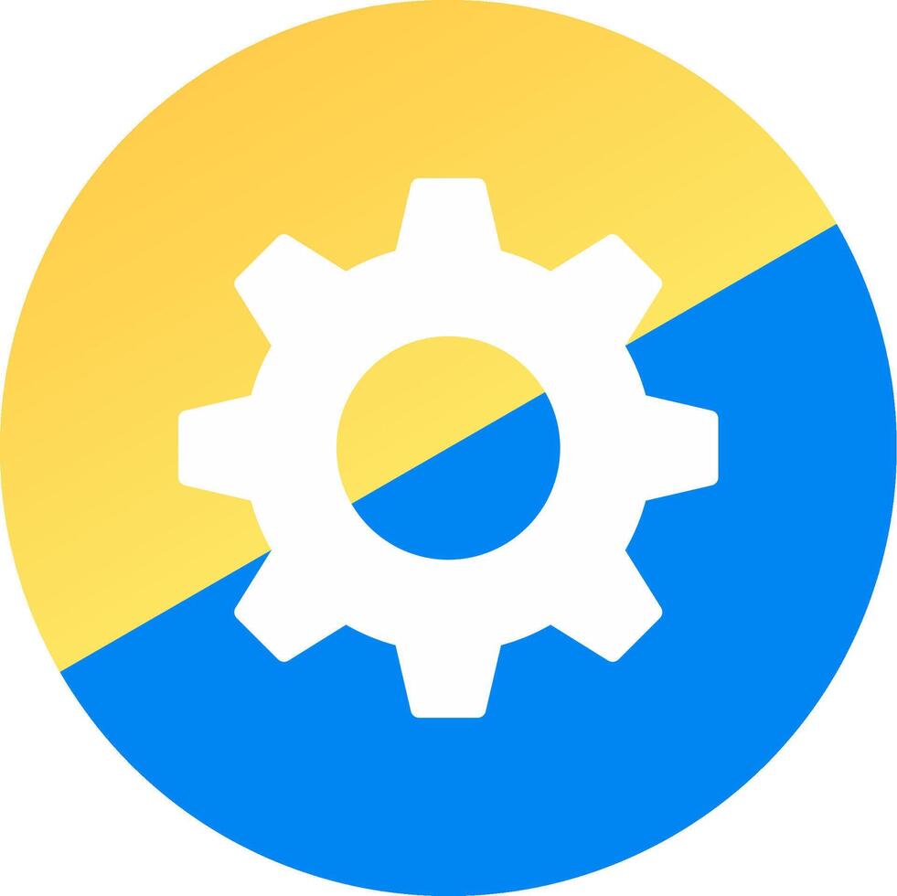 Cog Creative Icon Design vector