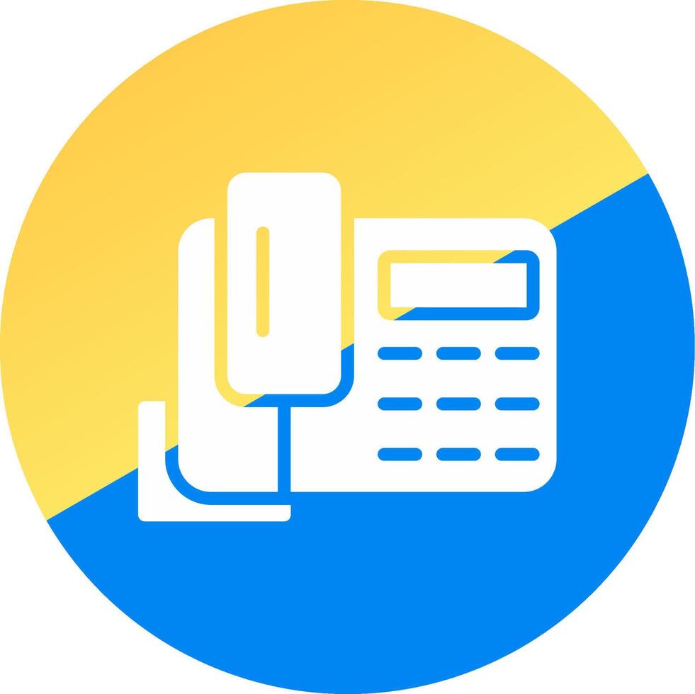 Telephone Creative Icon Design vector