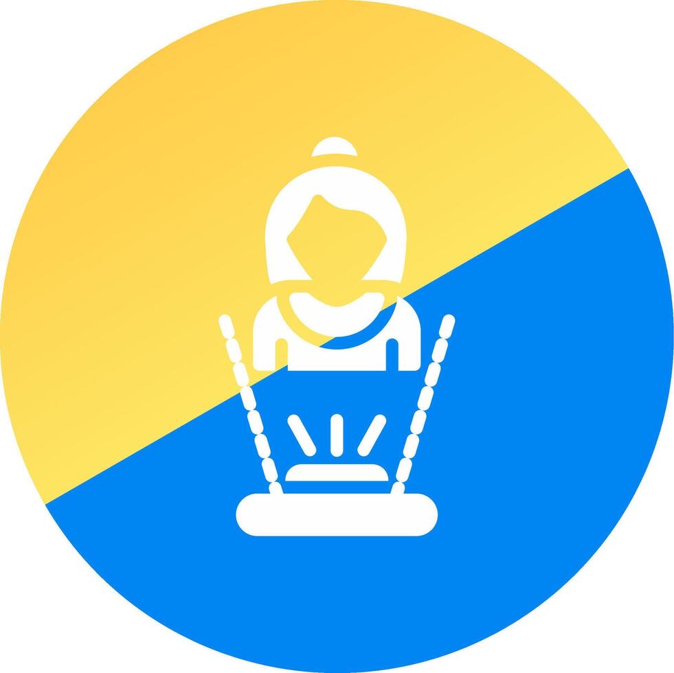 Hologram Creative Icon Design vector